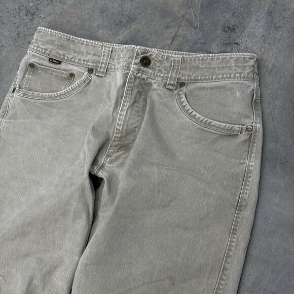 Kuhl Rydr Vintage Pantina Dye Gray Men’s Outdoor Canvas Work Pants Size 32x30 - Picture 11 of 16